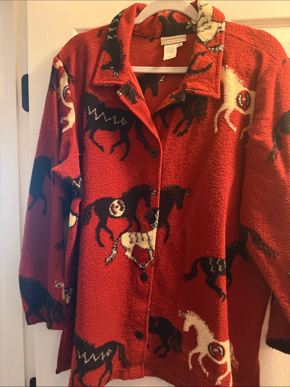 Coldwater Creek Vintage 90s Wild Horse Shacket 1X